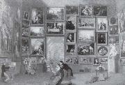 Samuel Finley Breese Morse Die Galerie des Louvre Sweden oil painting reproduction